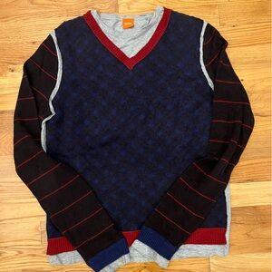 Hugo Boss Orange Label Rare Mixed Tee Sweater